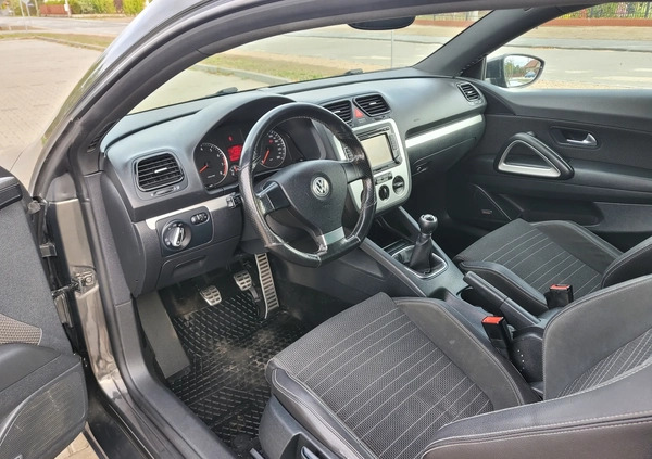 Volkswagen Scirocco cena 21900 przebieg: 223000, rok produkcji 2009 z Małomice małe 92